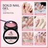 Biutee Solid Nail Tips Gel Nail Art Gel Nail Glue