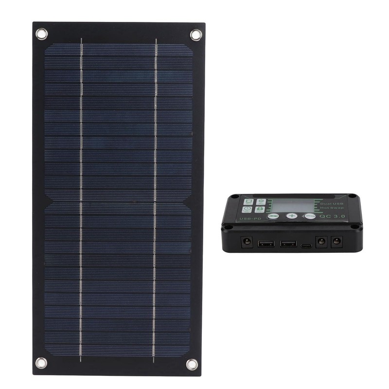 Solar Panel 600W Portable Solar Charger, Monocrystalline Silicon Controller Solar