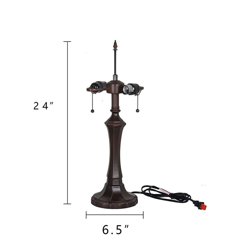 Capulina Tiffany Table Lamp Base Replacement for 16-18 Inches Lampshade