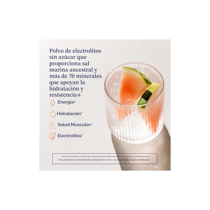 Trace Minerals zerolyte canister electrolitos en polvo 45 servicios sabor