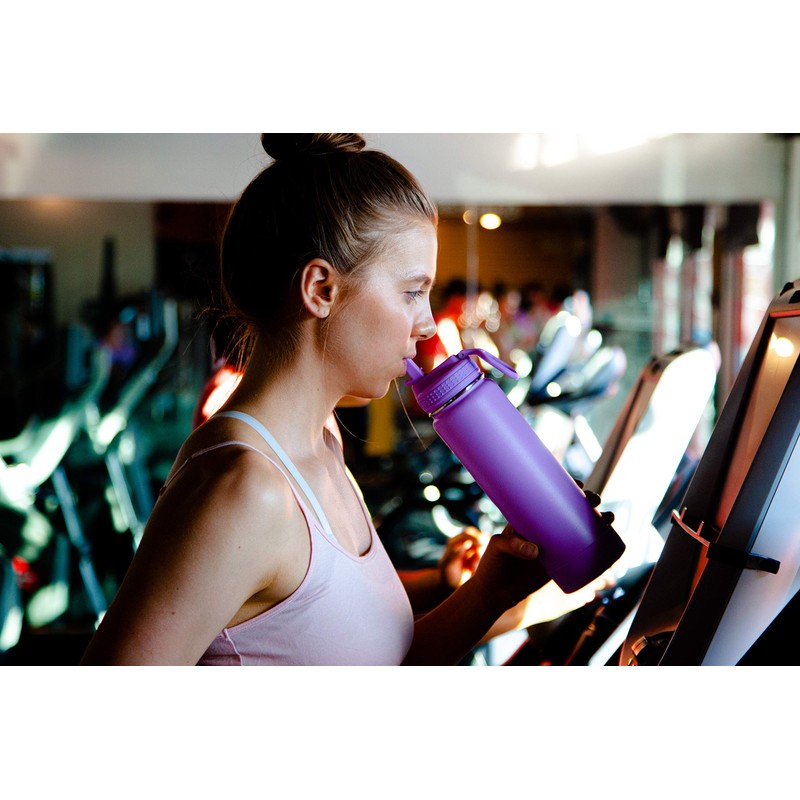 Takeya Actives 24 oz Water Bottle with Straw Lid -