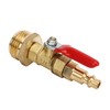 2pcs Brass Winterize Blowout Adapter 3/4 Internal and External Thread