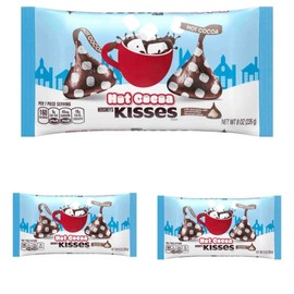 KISSES Chocolates Hot Cocoa Milk Chocolate - 3 Packs Of 9 Ounce Bags