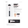 SILSTAR PROFESSIONAL SPB001 Silster Professional Powder Brush, Made in Korea