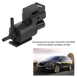 Car EGR Valve, Fydun Car Exhaust Gas Recirculation Vacuum Solenoid Switch Valve for 626/929/ Millenia/MPV/MX-6/ Protege/RX-8 K5T49090 KL0118741 911707 K5T49099 K5T49091 K5T490