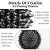 Air Pruning Planters 5 Gallon 6-Pack, Sturdy Plastic Roots Control
