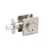 Copper Creek DBS2410SS Deadbolt Single Cylinder, Satin Stainless