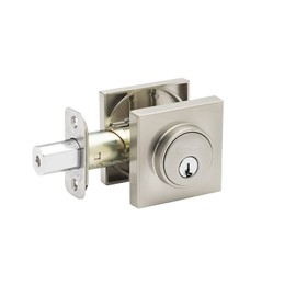 Copper Creek DBS2410SS Deadbolt Single Cylinder, Satin Stainless