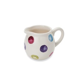 Cooksmart British Designed Milk Jug | Ceramic Milk Jug for Milk Or Creamer | Milk Jugs for All Type of Kitchens - Spotty Dotty