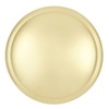 Hickory Hardware P3053-PB 1-1/4-Inch Williamsburg Cabinet Knob, Polished Brass