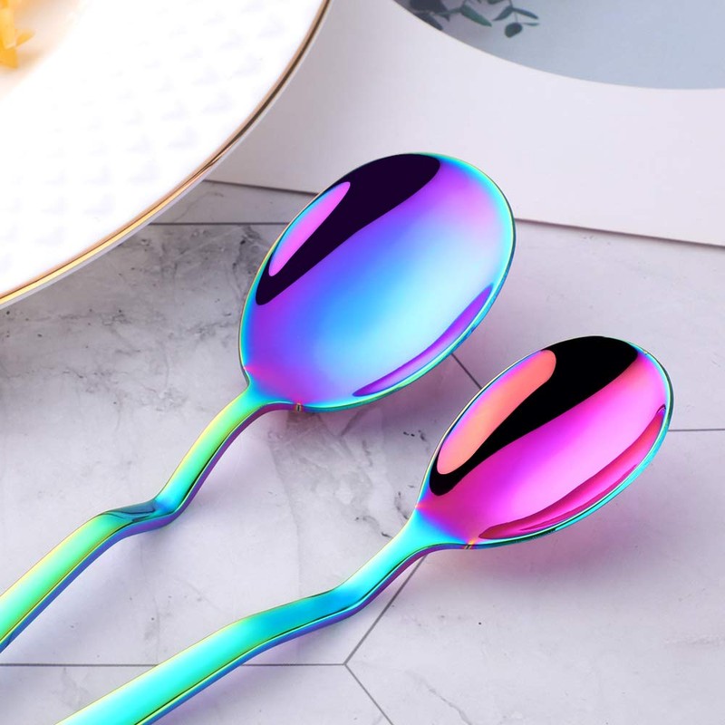 16 Pcs Silverware Cutlery Set, Baikai Stainless Steel Flatware Set,Dinnerware