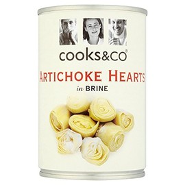 ( 12 Pack ) Cooks & Co Artichoke Hearts in Brine 400g (Drained Weight 240g)