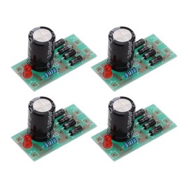 OTOTEC 4pcs AC 6-16V to DC 12V Converter Power Supply 1N4007 Full Bridge Rectifier Filter Power Supply Module for Model Railway LED