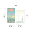 Korean Aesthetic Mini Clip Board with Tear-Off Memo Pad, Handy