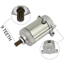 shamofeng Starter w/Relay & Ignition Switch for Yamaha Kodiak 400 4WD 2002 YFM400 All Models, 4WV-81890-00-00 18759 410-54039, 2002 Kodiak 400 Starter, Starter for Yamaha Kodiak 400 Hunter 2002