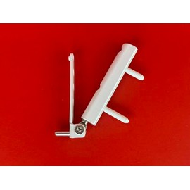 Winkhaus corner bearing repair corner bearing for windows and balcony doors consisting of FL.K and ESV (painted white)