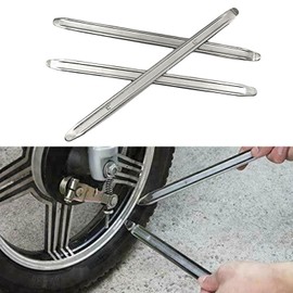 JDCMEI Set of 3 Metal Tyre Levers, 30 cm Mounting Lever, Motorcycle Metal Tyre Lever, Bicycle, E-Scooter Motorcycle Tyre Lever, Tyre Lever for Motorcycle, Car, Tyre Change