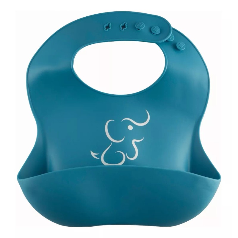 Papu Baby Set 2 Baberos Suaves De Silicón Para Bebé