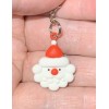 Santa Claus Christmas Charm Zipper Pull & Keychain Add On