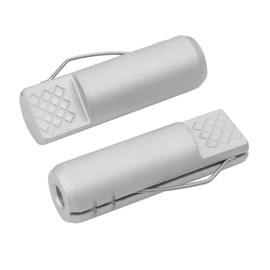 POWERTEC 71159 Aluminum Bench Dogs ¾ Inch x 2-3/8 Inches | Spring Loaded Hold Down for Workbenches – 2 Pack