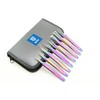 SMI Pack of 8 Eyelash Tweezers Eyelash Extension Tweezers Pointed