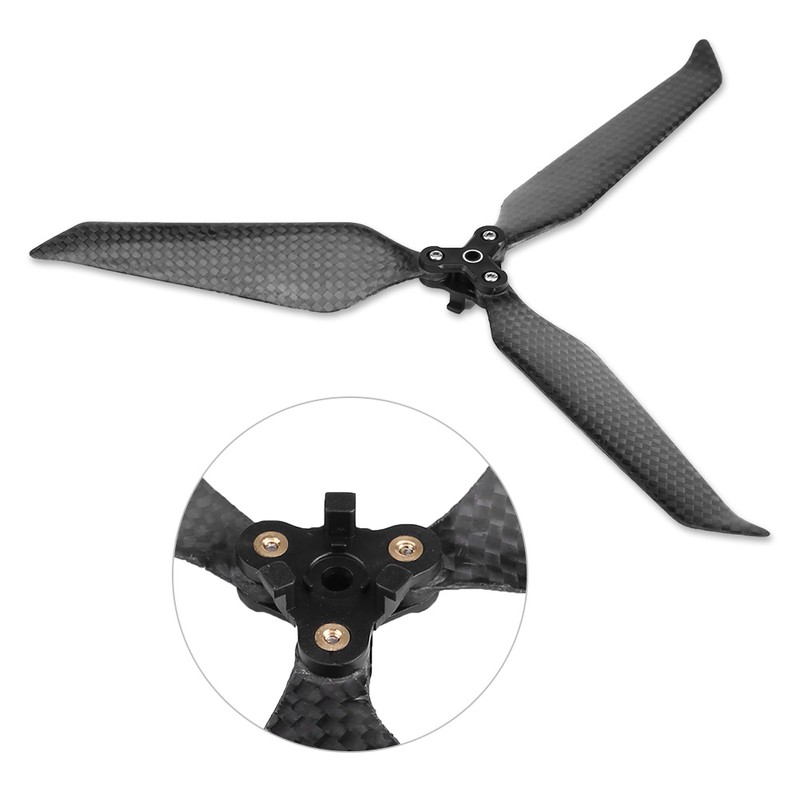 Carbon Fiber Quick release 8743 Noise reduction 3-Blade Propeller for