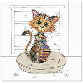 Lesser & Pavey Bug Art Design Drink Coaster Eco Cork Tea Coffee Hot Drinks Quirky Design Kimba Kitten