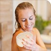 HOMESHOPA Exfoliating Bath & Shower Sponge, Body Scrubber, Double-Sided Loofah