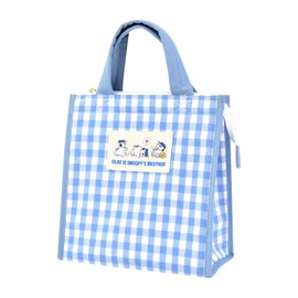 Snoopy SPER-008 Insulated Lunch Tote 0442 Women's Blue, blue (SPER-008)