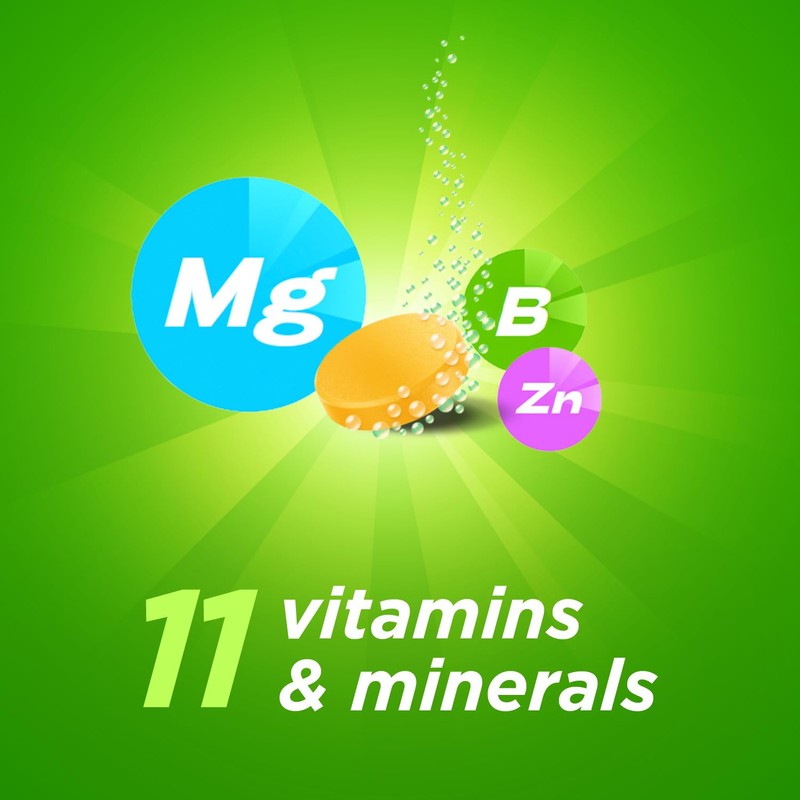 Berocca Energy Effervescent Tablets Including B Vitamins, Magnesium & Zinc