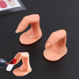 Nail art practice dummy finger set (2 pieces) / 네일아트 연습용 모형 손가락 2P 세트
