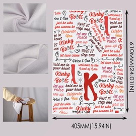 MNIGIU Musical Lover Gift Musical Quotes Dish Kitchen Towel for Theater Fan Housewarming Gift (Boots Towel)