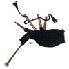 Tartancity Mini Bagpipe for Kids – Sheesham Wood with Two