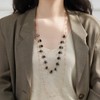 BULINLIN Long Gold Necklace Layered Long Statement Necklaces for Women