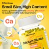 Sugar Free Calcium Citrate Gummies 1200mg with Vitamin D3 K2,