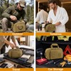 Heavy Duty Tool Bag,Tool Pouch Organizer,5-Pocket 10-Inch Small Tool Bag