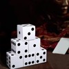Jexine 15 Pcs Casino Theme Party Decorations Dice Favor Boxes