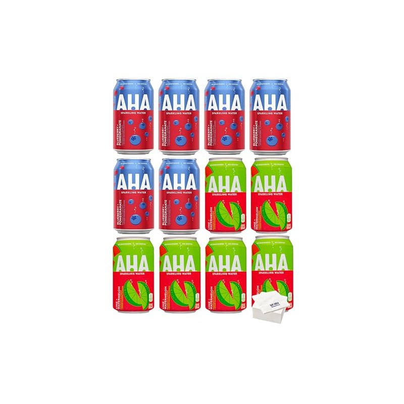 AHA Sparkling Water, AHA Variety 12 Pack