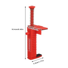 Corredor de Línea de Ladrillos 2 uds. 16,4x6,4x4,5 cm Clips de Línea de Ladrillos Cajón de Alambre para Construcción Herramienta de Medición de Nivelación de Ladrillos