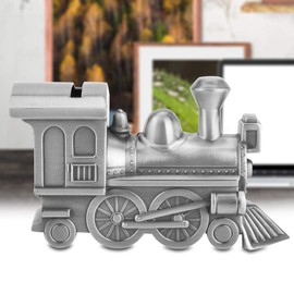 Retro Train Piggy Bank, Money Box, Money Box, Train Money Box, Children's Money Box, Boys, Zinc Alloy Treasure Box, Funny Money Box, Railway Decoration, Piggy Bank Figure
