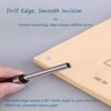 Utoolmart 1/4inch Paper Punch Drill Straight Shank Hollow Punch Bit