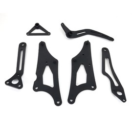 Xitomer for CMX500 Rebel Controls Repositioning Forward Footpeg Kit, Fit for 2022 CMX500 Rebel 2017 2018 2019 2020 2021 CMX500 Rebel Footrest Footpegs Adjustable Set