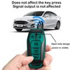 Kirsnda for Ford Key fob Cover,Texture case,with Keychain,Key Shell/Skin,5-Buttons fit