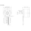 Brushless DC Motor for Electric Skateboarding DC36V 6354 140KV 2450W