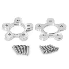 Bikingboy 10mm 0.394in Thick Disc Rotor Pulley Spacer for Harley Touring Bagger FLHT 84-08