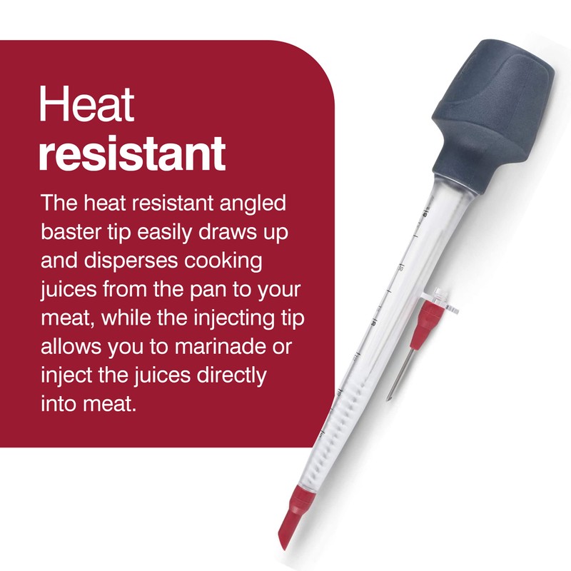 Zyliss 2-in-1 Baster & Infuser - Dishwasher-Safe, Stainless Steel Marinade