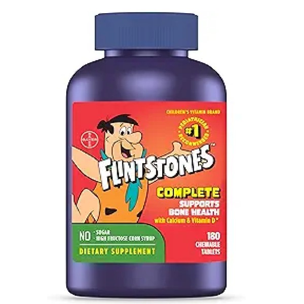 Flintstones Vitamins Chewable Kids Vitamins Complete Multivitamin for Kids