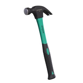 American Roofing Hammer 20 oz with 2K Fibreglass Handle from the Enforce Series by WIESEMANN 1893 I Hammer Head Forged & Inductively Hardened I 80508