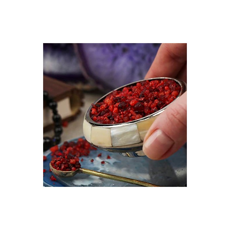 NKlaus 13898 Coloured Frankincense Red Natural Olive Tree Incense Mix