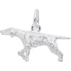 Rembrandt Sterling Silver Pointer Dog Charm by Rembrandt